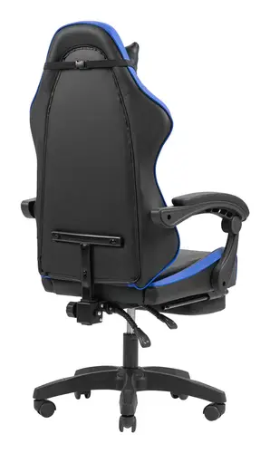 MGC-X Silla para videojuegos de PC Asiento acolchado Negro, Azul - Imagen 6