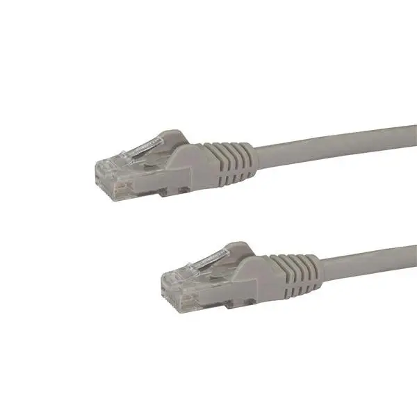 Cable de 0,5m Gris de Red Gigabit Cat6 Ethernet RJ45 sin Enganche - Snagless