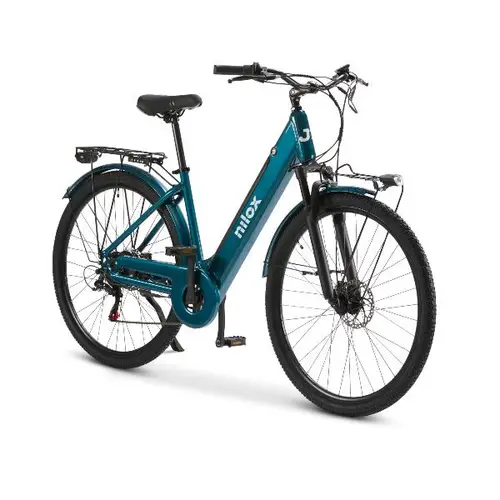 NXEBJ7GR bicicleta eléctrica Verde Aluminio 71,1 cm (28") 27,5 kg Litio - Imagen 1