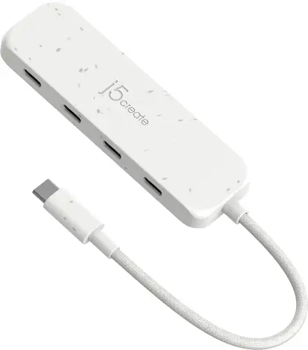 ECO-FRIENDLY USB-C TO 4-PORT PERP TYPE-C GEN 2 HUB - Imagen 3