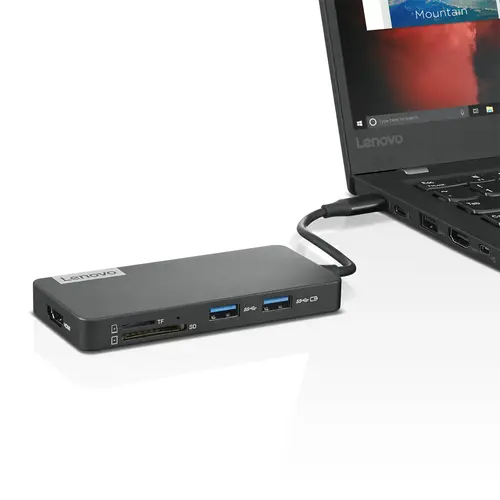 GX90T77924 base para portátil y replicador de puertos Alámbrico USB 3.2 Gen 1 (3.1 Gen 1) Type-C Gris - Imagen 4