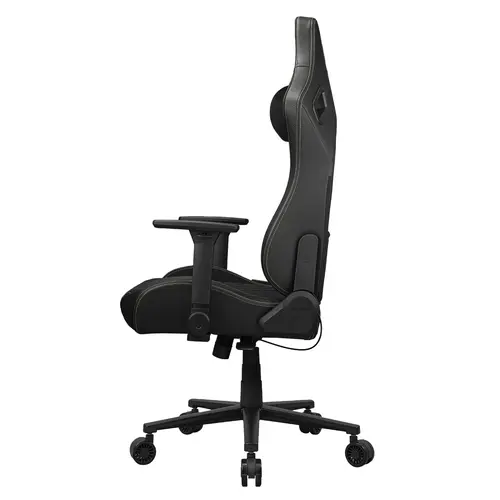 CGR-DFF-GLB Silla para videojuegos de PC Asiento acolchado tapizado Negro, Oro - Imagen 8