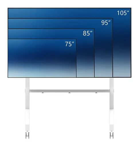 FL50-575WH1 Carro para TV 65-110" - instalación rápida - TÜV - Imagen 3