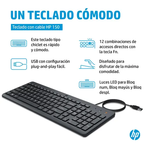 Teclado con cable 150 - Imagen 3