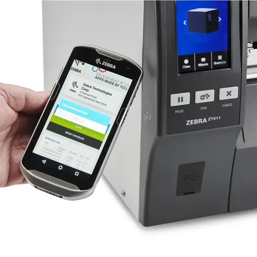 ZT411 impresora de etiquetas Transferencia térmica 300 x 300 DPI 356 mm/s Inalámbrico y alámbrico Ethernet Bluetooth - Imagen 1