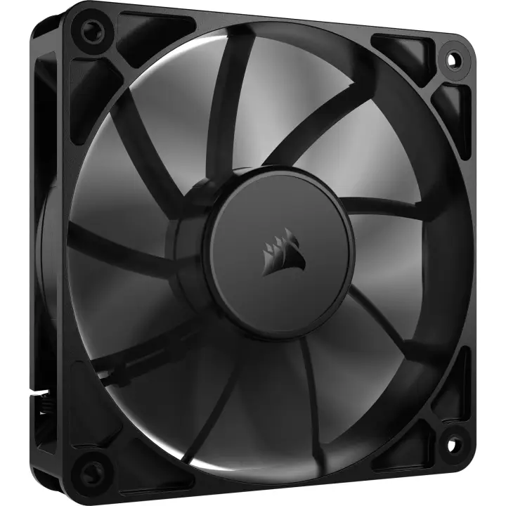 RS120 Carcasa del ordenador Ventilador 12 cm Negro 1 pieza(s)