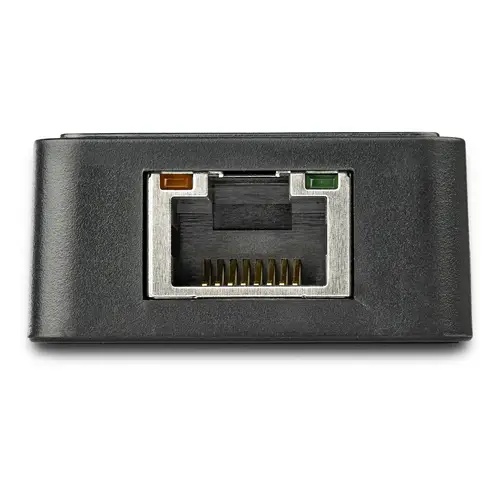 Adaptador Tarjeta de Red NIC Externa USB 3.0 de 1 Puerto Gigabit Ethernet RJ45 y Puerto USB - Negro - Imagen 4