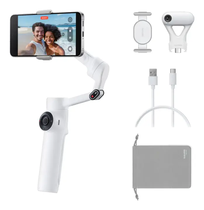 Flow 2 AI Tracker Bundle Estabilizador de cámara para smartphone..