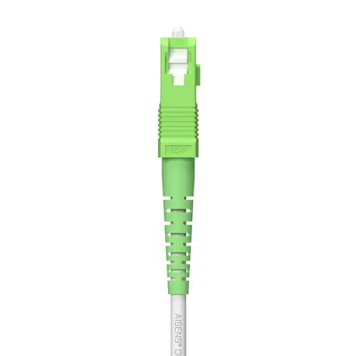 Cable Fibra Óptica Latiguillo G657A2 3.0 9/125 SMF Simplex CPR DCA LSZH, SC/APC-SC/APC, Blanco, 100 m - Imagen 2