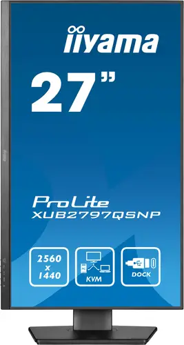 ProLite XUB2797QSNP-B1 pantalla para PC 68,6 cm (27") 2560 x 1440 Pixeles Wide Quad HD LED Negro - Imagen 2