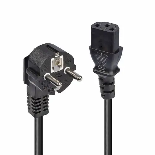 30336 cable de transmisión Negro 3 m CEE7/7 C13 acoplador - Imagen 1