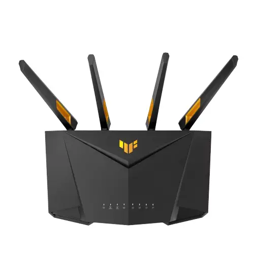 TUF Gaming AX3000 V2 router inalámbrico Gigabit Ethernet Doble banda (2,4 GHz / 5 GHz) Negro, Naranja - Imagen 5