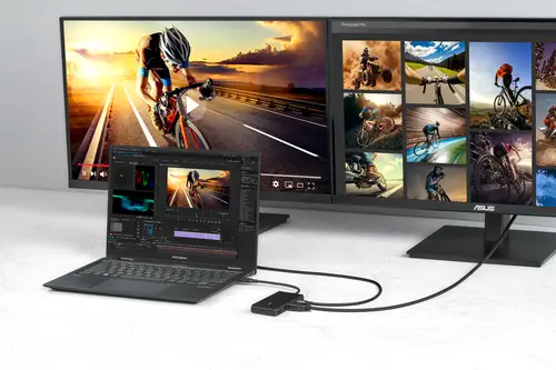 Dual 4K USB-C Dock DC201 Alámbrico USB 3.2 Gen 2 (3.1 Gen 2) Type-C Negro - Imagen 6