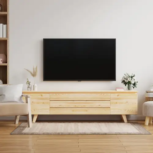 LP1080F-B soporte para TV 2,03 m (80") Negro - Imagen 4