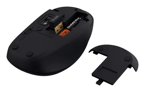 Yvi+ ratón Universal Ambidextro RF Wireless + Bluetooth Óptico 1600 DPI - Imagen 4