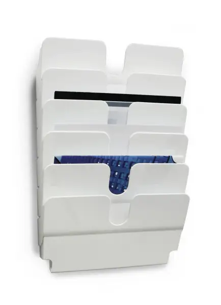 FLEXIPLUS estantería para libros 6 estanterías Blanco