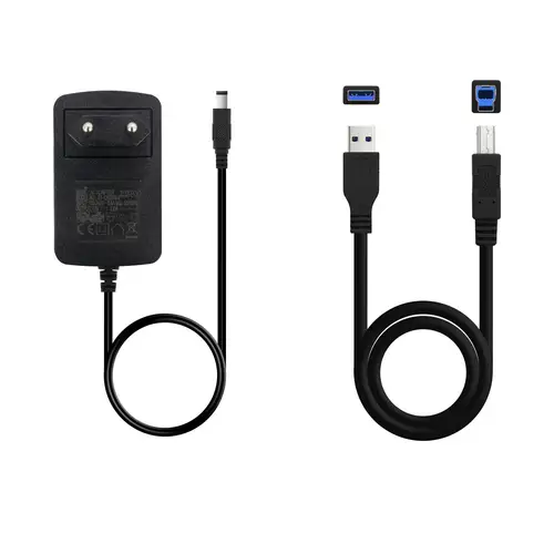 DOCK STATION SATA 2.5/3.5 A USB 3.0 CLONE OTB NEGRO-BLANCO - Imagen 4