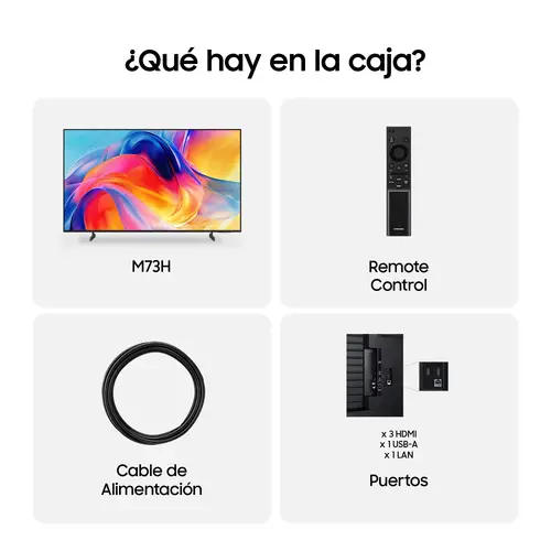 TV 55" Mini LED M73H 4K Vision AI Smart TV 2026 - Imagen 8