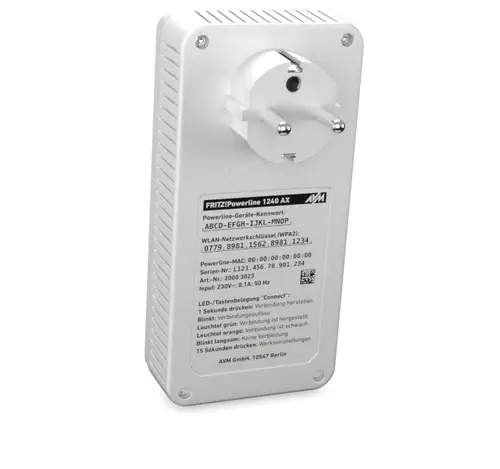 FRITZ!Powerline 1240 AX WLAN Set - Imagen 9