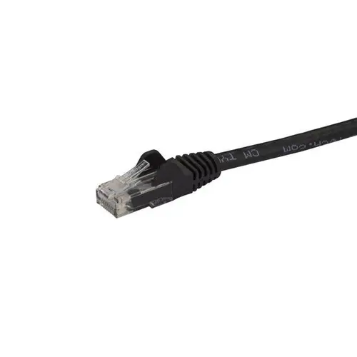 Cable de Red Ethernet Snagless Sin Enganches Cat 6 Cat6 Gigabit 5m - Negro - Imagen 2
