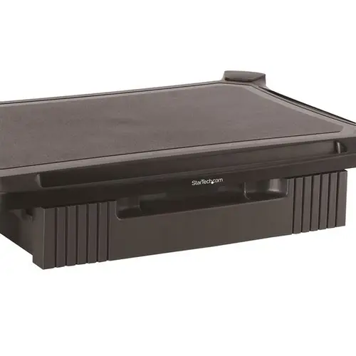 Base con Cajón para Monitor - de Altura Ajustable con Columnas Apilables - con Soporte para Pantallas hasta 32 Pulgadas - Imagen 3