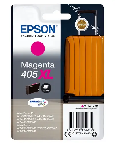Singlepack Magenta 405XL DURABrite Ultra Ink - Imagen 1