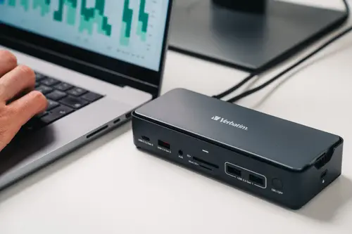 CDS-15S Alámbrico USB 3.2 Gen 1 (3.1 Gen 1) Type-C Negro, Gris - Imagen 6