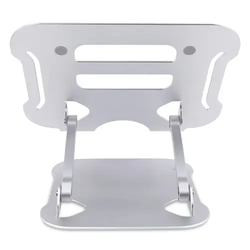 Soporte Ergonómico de Ordenador para Sobremesa - Base Soporte Ergonómico para Portátil de Altura Ajustable - Aluminio - Portátil - 10kg - Plegable - Elevador Riser - Imagen 4