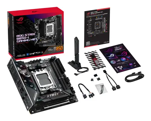 ROG STRIX B850-I GAMING WIFI AMD B850 Zócalo AM5 mini ITX - Imagen 11