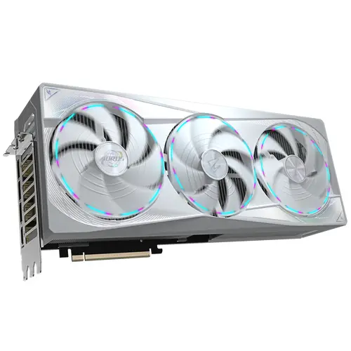 AORUS GeForce RTX 5080 MASTER ICE 16G Tarjeta Gráfica - 16GB GDDR7, 256 bits, PCI-E 5.0, 2805MHz Core Clock, 3 x DP 2.1a, 1 x HDMI 2.1b, NVIDIA DLSS 4, GV-N5080AORUSM ICE-16GD - Imagen 3