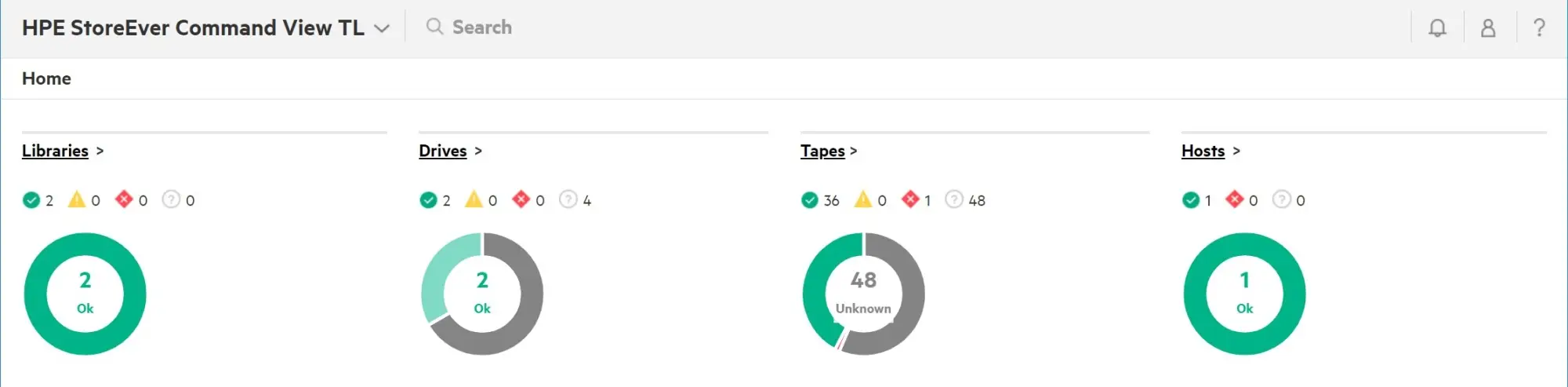 StoreEver MSL3040 Command View for Tape Libraries - Data Verifica..