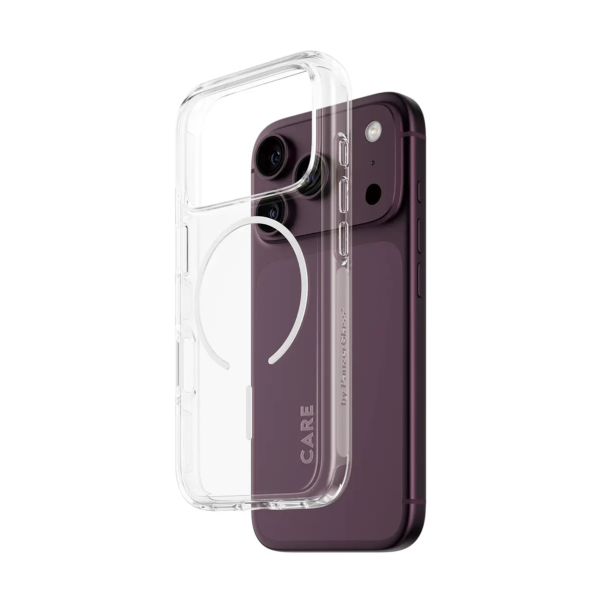 CARE by ® Urban Explorer Case Transparent w. White MagSafe iPhone 18 Pro | 17 Pro funda para teléfono móvil Transparente