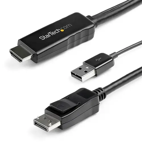 Cable de 3m HDMI a DisplayPort - 4K 30Hz - Imagen 1