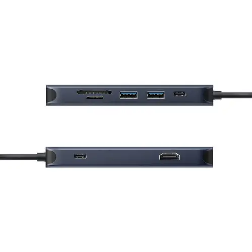 HD4004GL base para portátil y replicador de puertos USB Tipo C Azul - Imagen 6