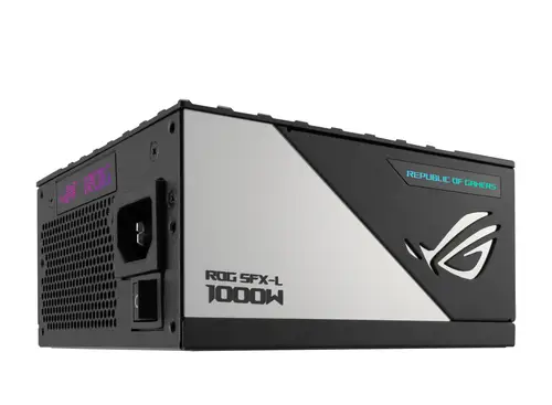 ROG Loki SFX-L 1000W Platinum unidad de fuente de alimentación 24-pin ATX Negro, Plata - Imagen 9