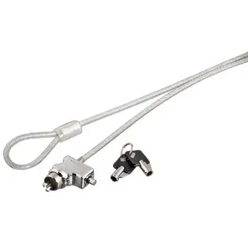Candado para ordenador portátil con llave, antirrobo, resistente..