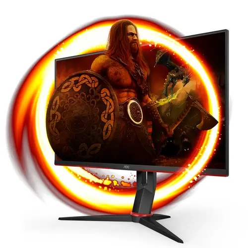 Q27G2S/EU pantalla para PC 68,6 cm (27") 2560 x 1440 Pixeles Quad HD LED Negro, Rojo - Imagen 2