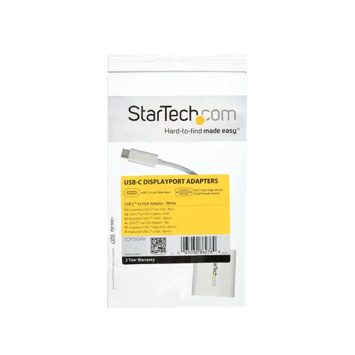 Adaptador USB-C a VGA - Blanco - Imagen 9