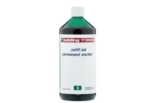 TINTA ROTUL.EDDING 1 litro T1000 VERDE