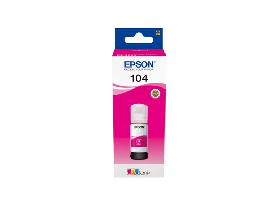 104 EcoTank Magenta ink bottle - Imagen 1