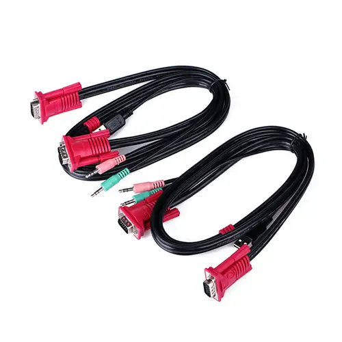 A111-0064 interruptor KVM Montaje en rack Negro - Imagen 2