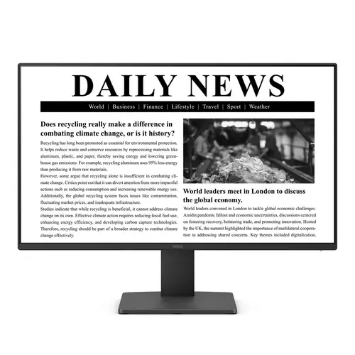 GW2491 pantalla para PC 60,5 cm (23.8") 1920 x 1080 Pixeles Full HD LED Negro - Imagen 1