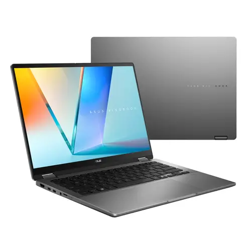 Vivobook 14 Flip OLED TP3407SA-QL064W Copilot+ PC - Ordenador Portátil 14" WUXGA (Intel Core Ultra 7 258V, 32GB RAM, 1TB SSD, Arc Graphics 140V, Windows 11 Home) Gris - Teclado QWERTY español - Imagen 11