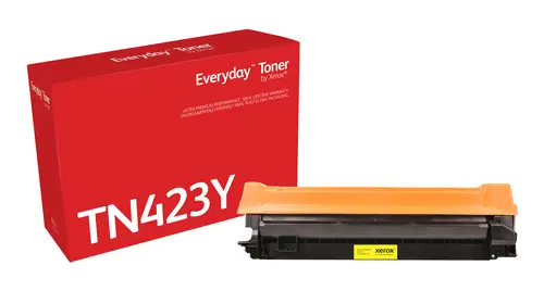 Everyday El tóner Everyday Amarillo de Xerox es compatible con Brother TN-423Y, Capacidad alta - Imagen 1