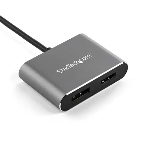 Adaptador de Vídeo Multipuertos USB-C - HDMI o DisplayPort - 4K de 60Hz - Imagen 2