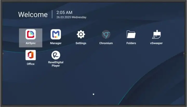CDE4314-2C pantalla de señalización Pantalla plana para señalización digital 109,2 cm (43") LCD Wifi 500 cd / m² 4K Ultra HD Negro Procesador incorporado Android 14 24/7