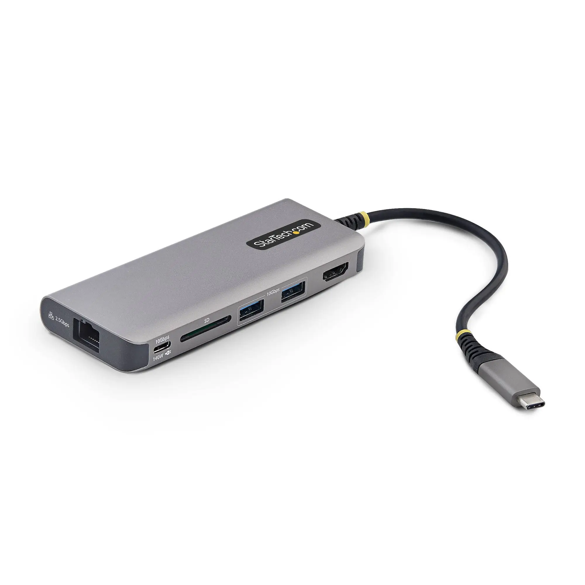 Adaptador Multipuertos USB-C a HDMI - PD 140W - Hub Ladrón USB d..