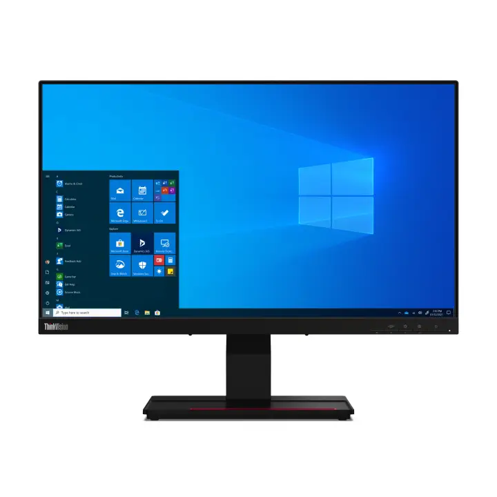 ThinkVision T24t-20 LED display 60,5 cm (23.8") 1920 x 1080 Pixeles Full HD Pantalla táctil Capacitiva Negro