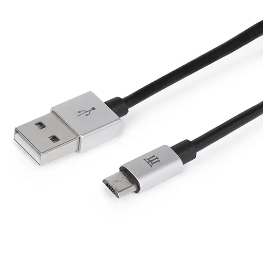 Premium MTPMUS241 cable USB 1 m USB 2.0 USB A Micro-USB B Plata