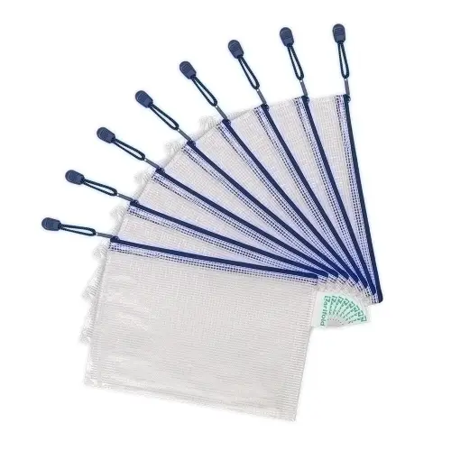DOSSIER SOBRE TARIFOLD CREM.PVC A5 P/8 A - Pack de 5 unidades
